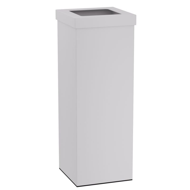 67015e4273458_212160-033 Καλάθι Απλύτων 30 Lit - Matt White, Pam & Co, W20 x D20 x H60 (cm), 212160-033 - Image 1