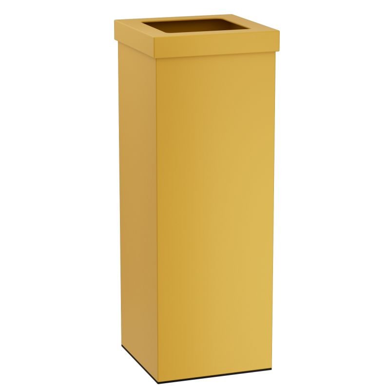 67015e4294e84_212160-603 Καλάθι Απλύτων 30 Lit - Matt Yellow, Pam & Co, W20 x D20 x H60 (cm), 212160-603 - Image 1