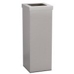 Καλάθι Απλύτων 30 Lit - Matt Inox, Pam & Co, W20 x D20 x H60 (cm), 212160-011