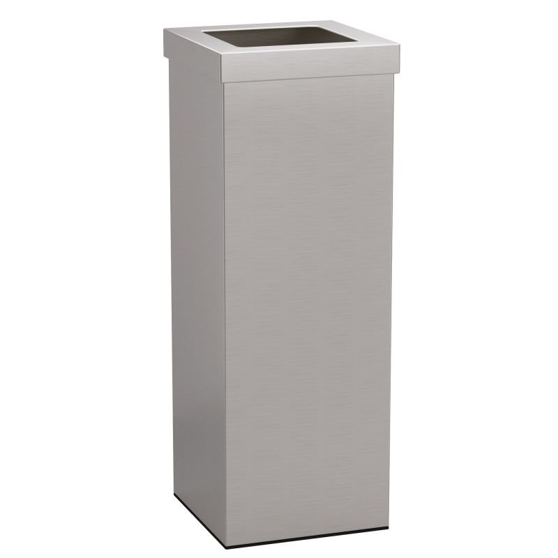 67015e5a34dcc_212160-011 Καλάθι Απλύτων 30 Lit - Matt Inox, Pam & Co, W20 x D20 x H60 (cm), 212160-011 - Image 1