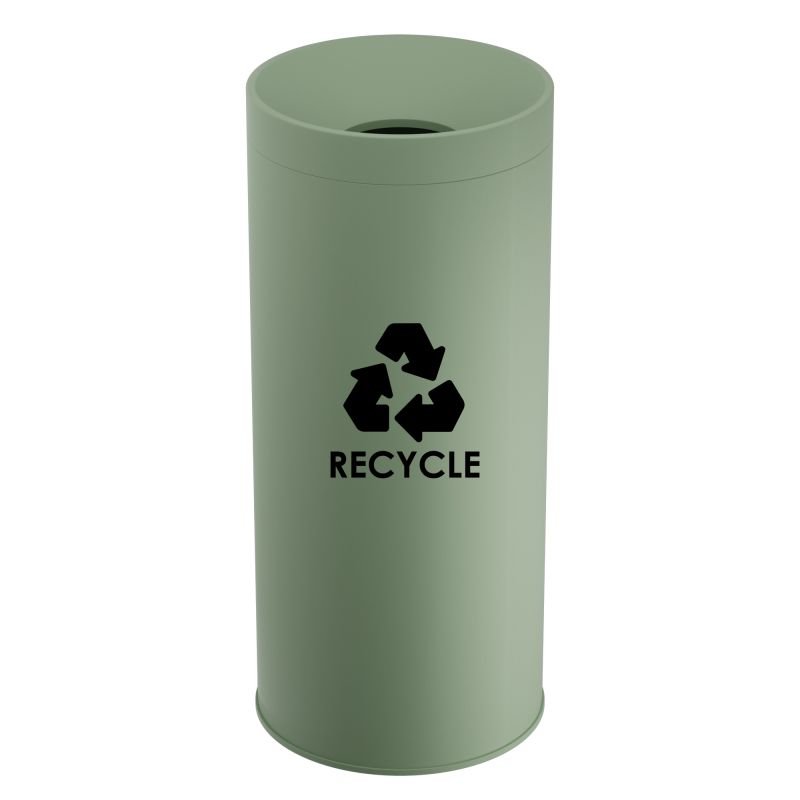 67028d3638668_683470-903 Κάδος Ανακύκλωσης 65 Lit - Matt Mint, Pam & Co, Ø34 x H70 (cm), 683470-903 - Image 1