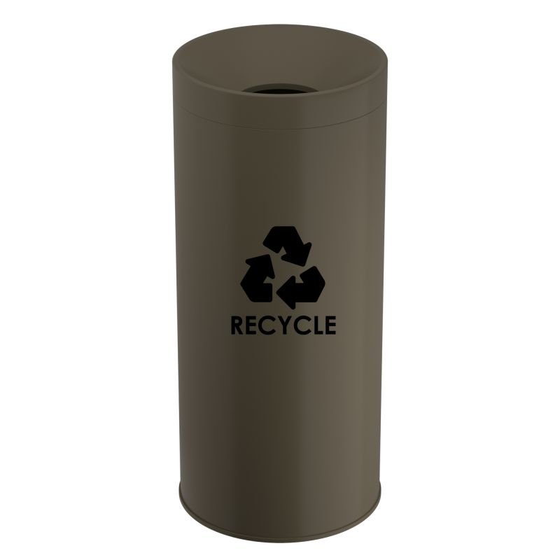 67028d369d7b1_683470-963 Κάδος Ανακύκλωσης 65 Lit - Matt Light Bronze, Pam & Co, Ø34 x H70 (cm), 683470-963 - Image 1