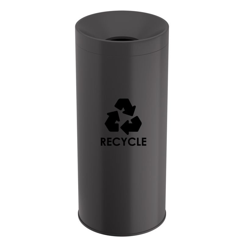 67028d561919d_683470-113 Κάδος Ανακύκλωσης 65 Lit - Matt Anthracite, Pam & Co, Ø34 x H70 (cm), 683470-113 - Image 1