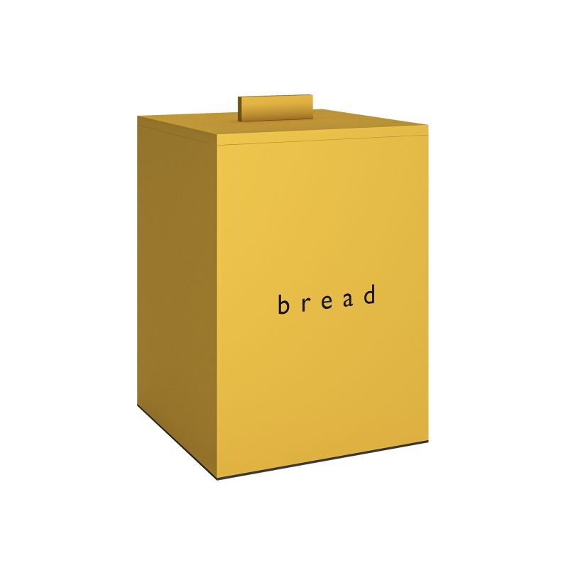 6752d4c4b6db5_1820-603 Ψωμιέρα - Matt Yellow, Pam & Co, W18 x D18 x H25 (cm), 1820-603 - Image 1