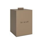Ψωμιέρα - Matt Beige, Pam & Co, W18 x D18 x H25 (cm), 1820-103