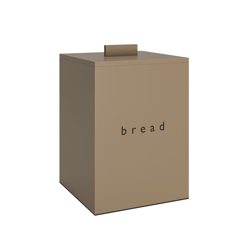 6752d4d7e23bc_1820-103 Ψωμιέρα - Matt Beige, Pam & Co, W18 x D18 x H25 (cm), 1820-103 - Image 1