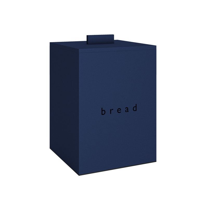 6752d4d84c313_1820-203 Ψωμιέρα - Matt Navy Blue, Pam & Co, W18 x D18 x H25 (cm), 1820-203 - Image 1