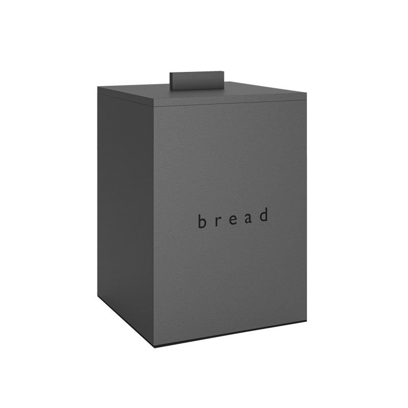 6752d4d86bd17_1820-163 Ψωμιέρα - Matt Concrete Grey, Pam & Co, W18 x D18 x H25 (cm), 1820-163 - Image 1