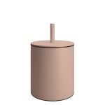 Χαρτοδοχείο 5 Lit - Matt Dusty Pink, Pam & Co, Ø20 x H35 (cm), 139-304