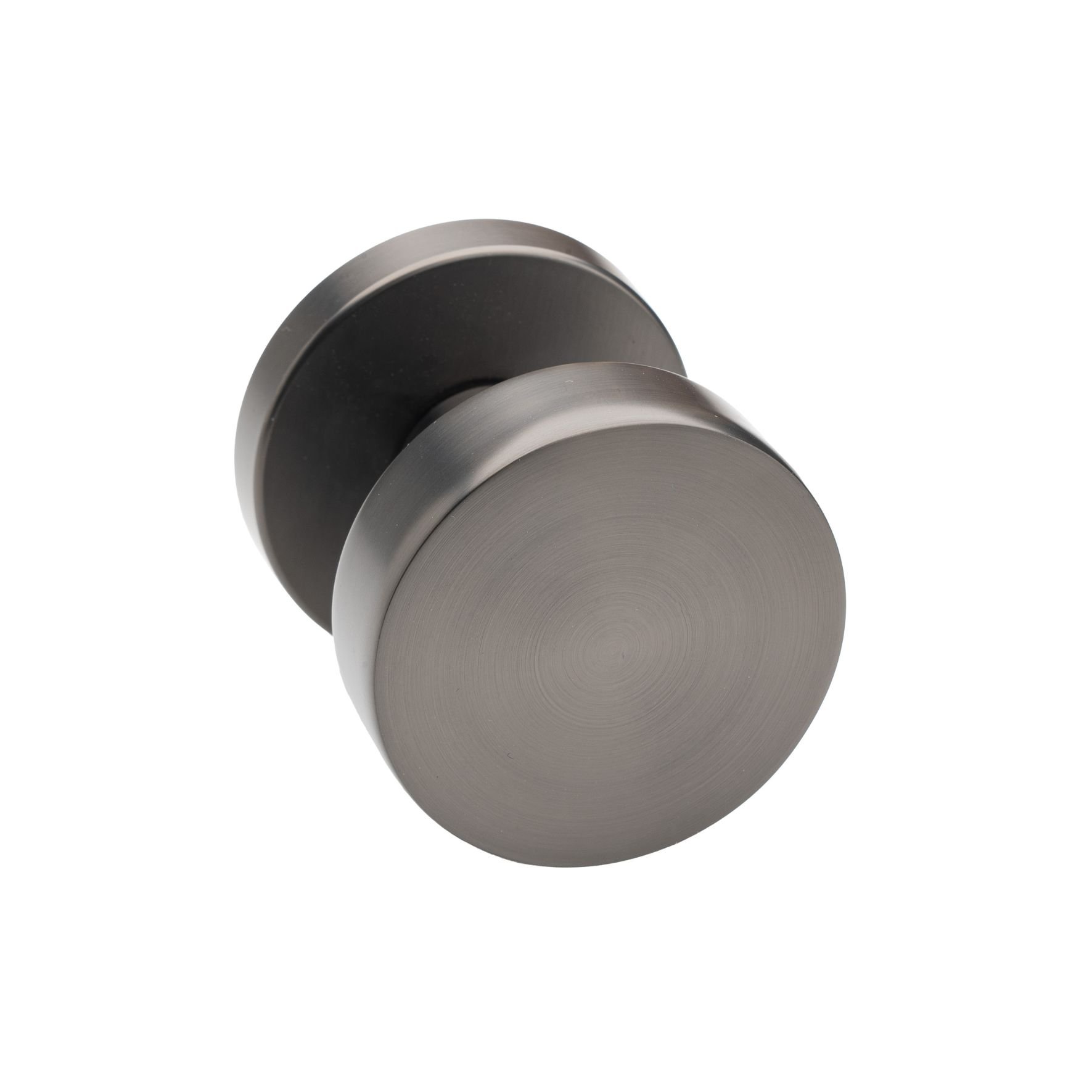 K850gkrisatine Roline Κ850 Μπουλ Εξώπορτας από Ζάμακ Γκρι Σατινέ Φ54mm - Image 1