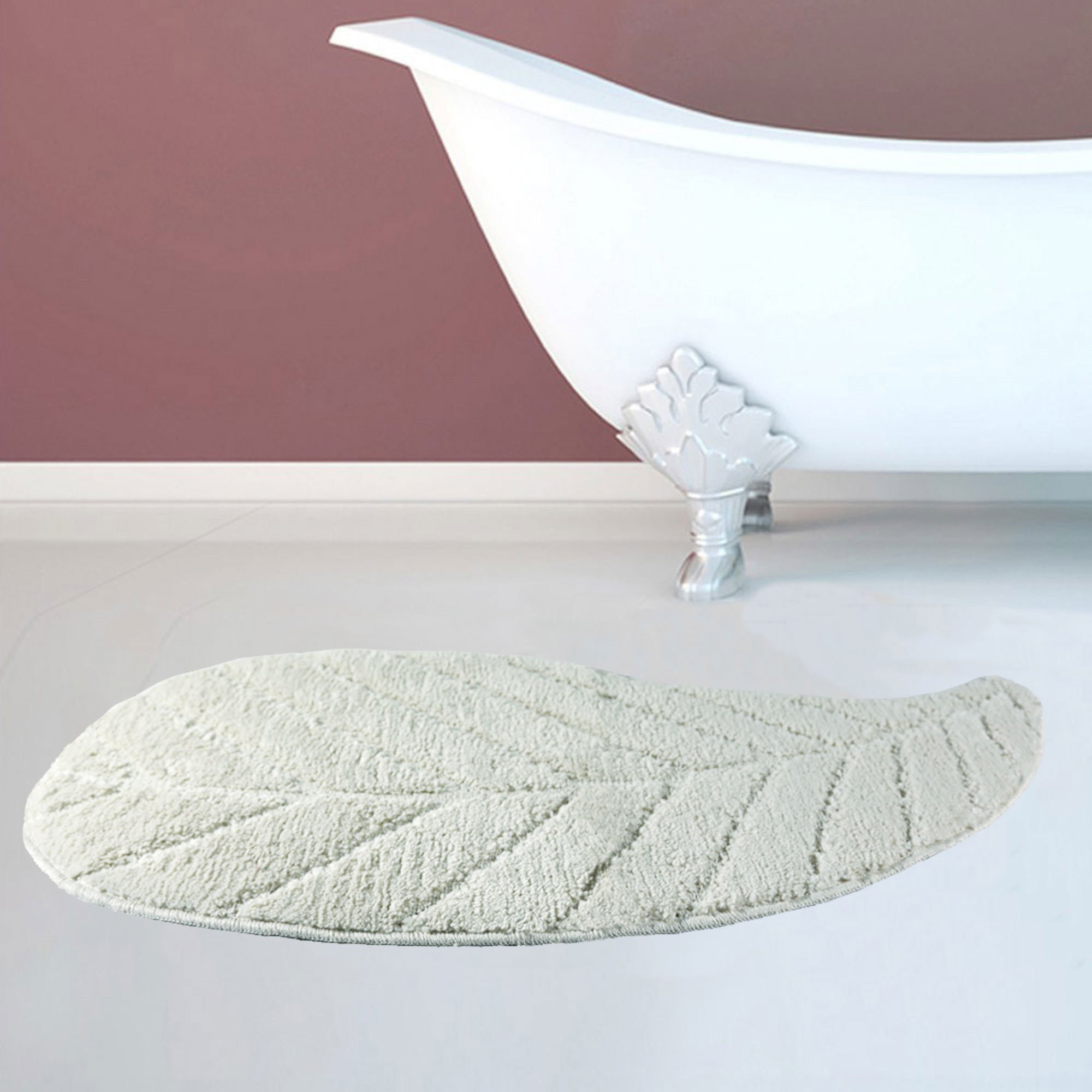 bath-mat-sl8756-50-110-8756 ΠΑΤΑΚΙ ΜΠΑΝΙΟΥ SL8756 ΛΕΥΚΟ 50Χ110 - Image 1