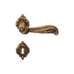 Ιταλικό Vintage Πόμολο Nature Μπρονζέ Ματ με ροζέτα 097