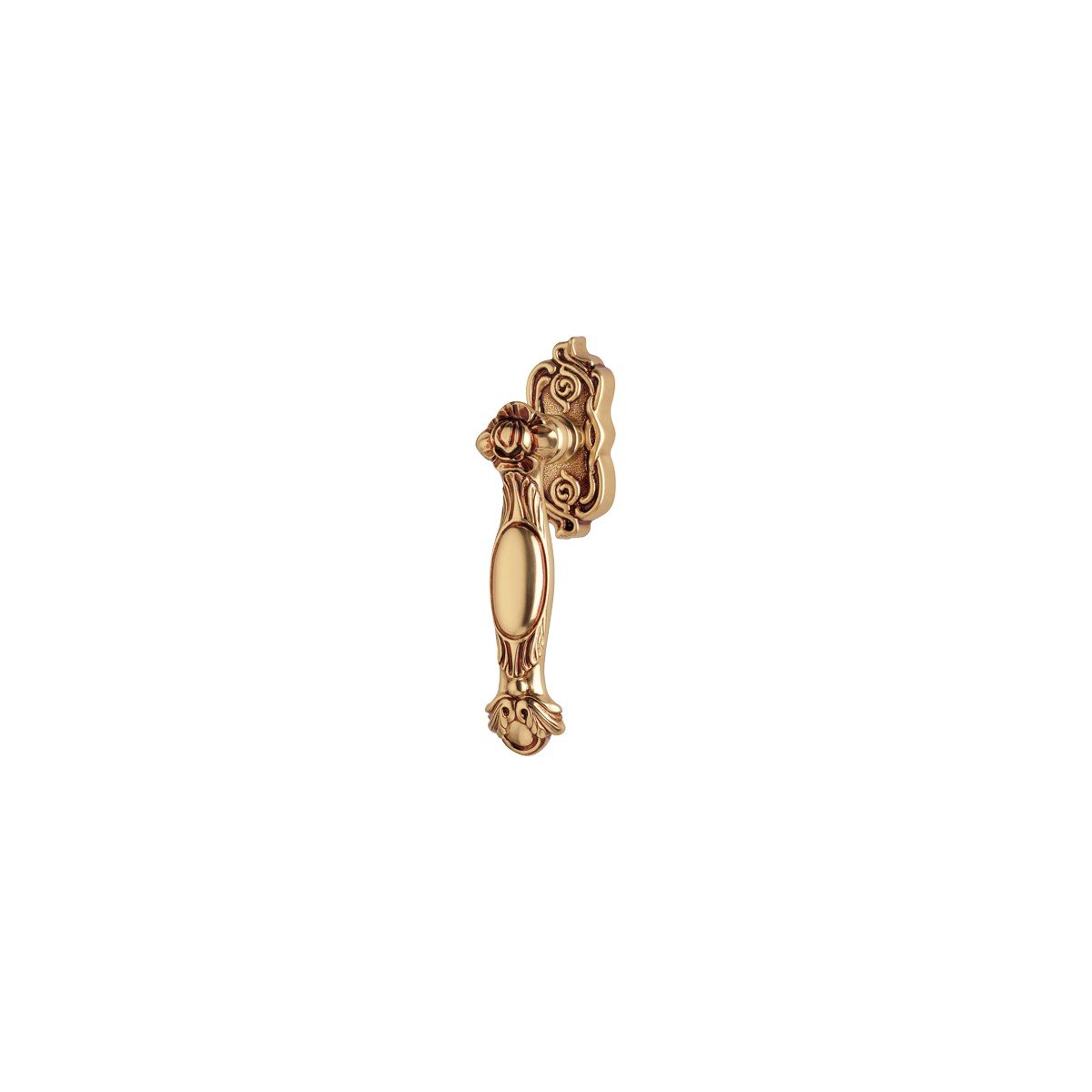 cat-queen-dk-window-handle Ιταλική Vintage Λαβή Παραθύρου Queen French gold 125 - Image 1
