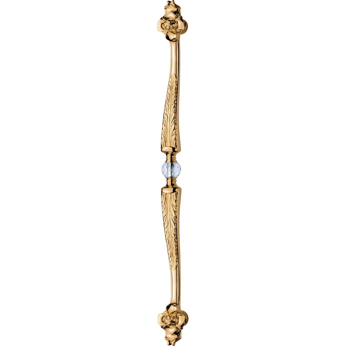 cat-queen-mn723-pull-handle Ιταλική Vintage Λαβή Queen French gold 129 - Image 1