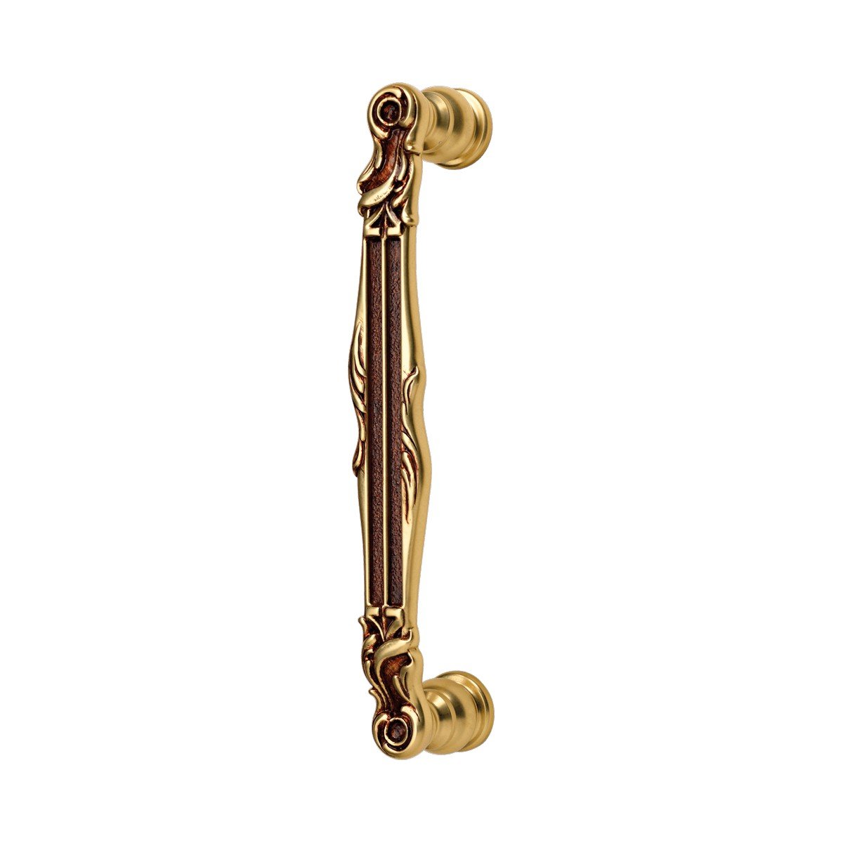 cat-tiffany-mn232-pull-handle Ιταλική Vintage Λαβή Tiffany French gold 159 - Image 1