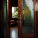 Ιταλικό Vintage Πόμολο Nature Μπρονζέ Ματ με πλάκα 100 - Image 2