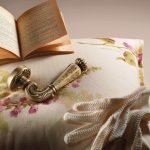 Ιταλικό Πόμολο Ninfa Porcellana Μπρονζέ Ματ με ροζέτα 175 - Image 2