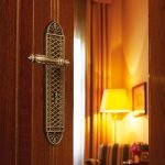 Ιταλικό Vintage Πόμολο Zaara French gold με πλάκα 170