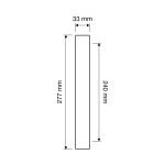 Ιταλική Vintage Λαβή Opera Μπρονζέ Ματ 116 - Image 2