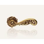 Ιταλικό Vintage Πόμολο Rococò French gold με ροζέτα 135