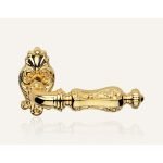 Ιταλικό Vintage Πόμολο Soleil Επίχρυσο με ροζέτα 156