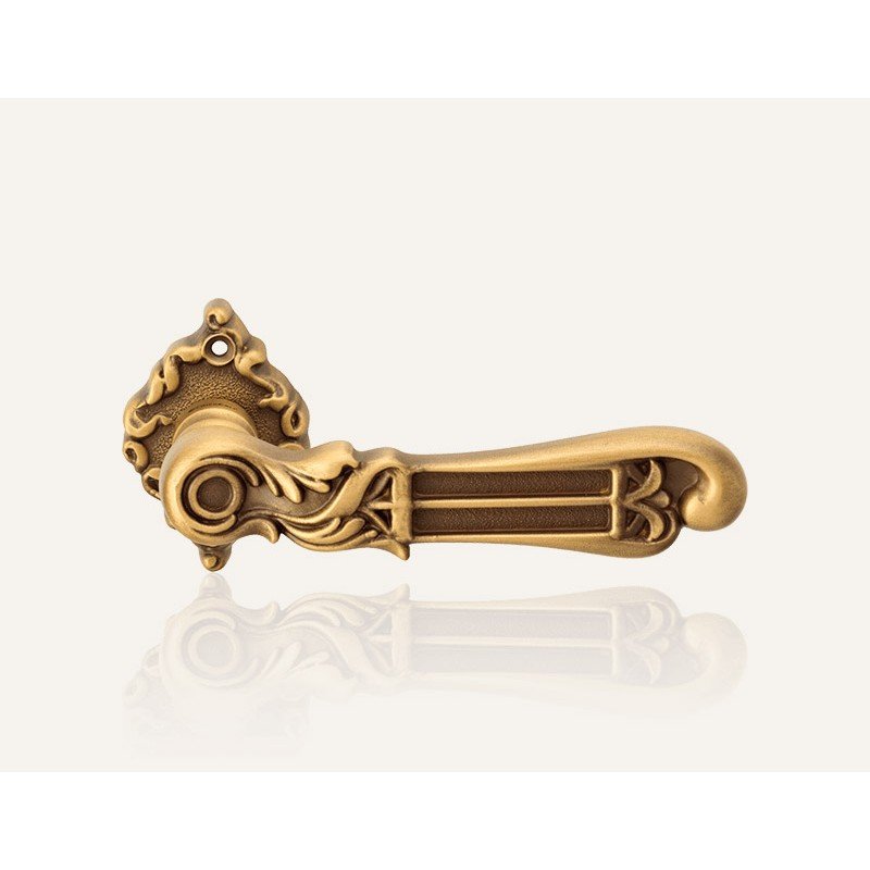 still-tiffany-pm-door-handle Ιταλικό Vintage Πόμολο Tiffany Μπρονζέ Ματ με ροζέτα 163 - Image 1