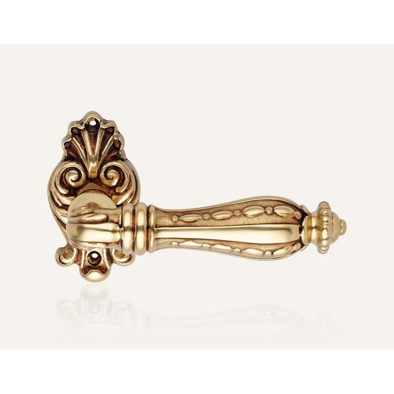 still-zaara-of-door-handle Ιταλικό Vintage Πόμολο Zaara French gold με ροζέτα 168 - Image 1