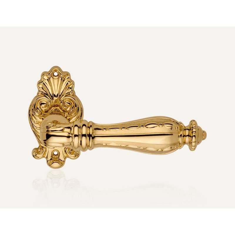 still-zaara-oz-door-handle Ιταλικό Vintage Πόμολο Zaara Επίχρυσο με ροζέτα 169 - Image 1