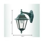 Ιταλικό Φωτιστικό - Φανάρι Εξωτερικού Χώρου Αλουμινίου ΑΠ100