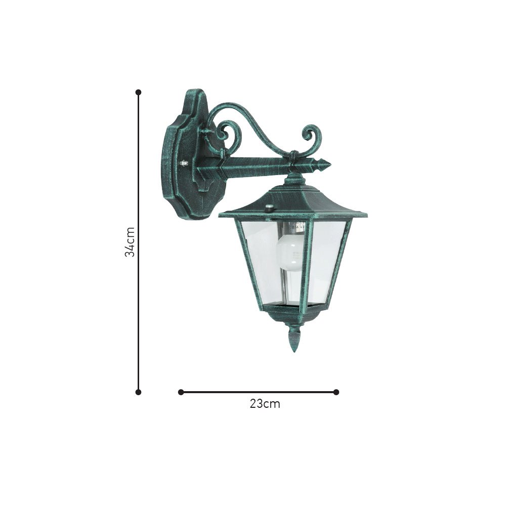 ΑΠ114 Ιταλικό Φωτιστικό - Φανάρι Εξωτερικού Χώρου Αλουμινίου ΑΠ114 - Image 1