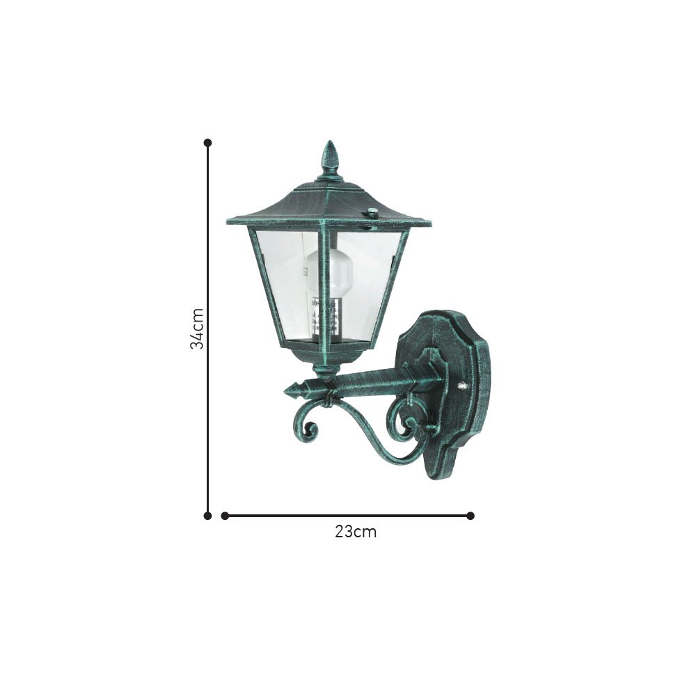 ΑΠ115 Ιταλικό Φωτιστικό - Φανάρι Εξωτερικού Χώρου Αλουμινίου ΑΠ115 - Image 1