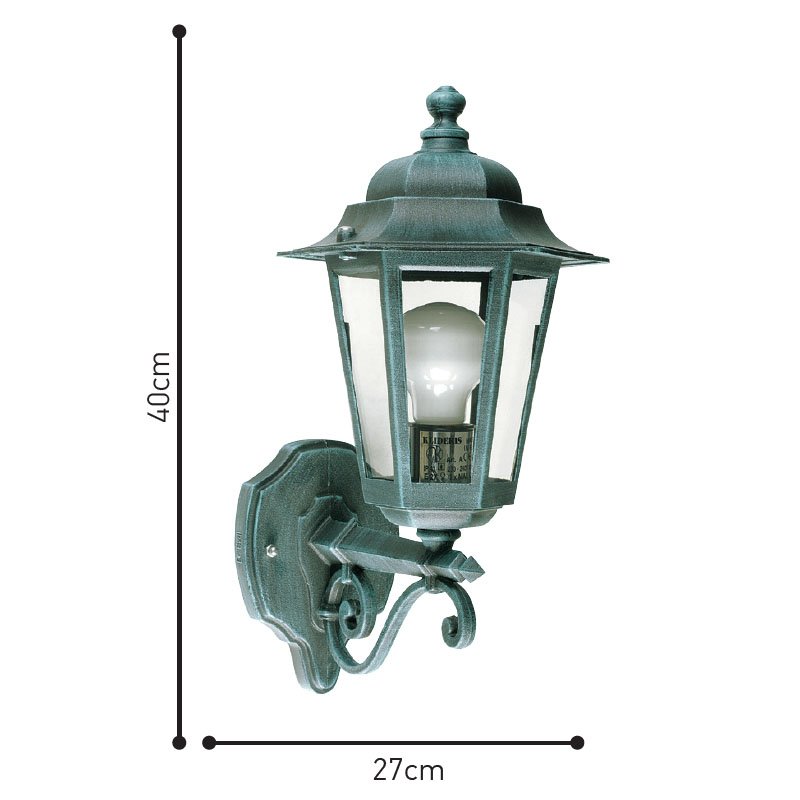 ΑΠ135 Ιταλικό Φωτιστικό - Φανάρι Εξωτερικού Χώρου Αλουμινίου ΑΠ135 - Image 1