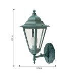 Ιταλικό Φωτιστικό - Φανάρι Εξωτερικού Χώρου Αλουμινίου ΑΠ161