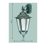 Ιταλικό Φωτιστικό - Φανάρι Εξωτερικού Χώρου Αλουμινίου ΑΠ170