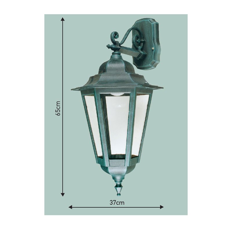 ΑΠ170 Ιταλικό Φωτιστικό - Φανάρι Εξωτερικού Χώρου Αλουμινίου ΑΠ170 - Image 1