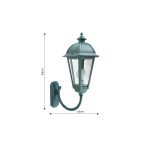Ιταλικό Φωτιστικό - Φανάρι Εξωτερικού Χώρου Αλουμινίου ΑΠ190