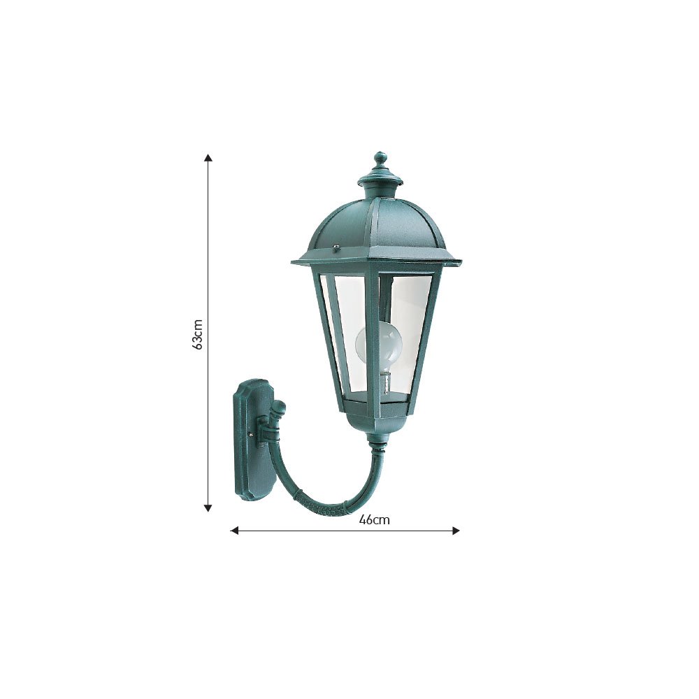 ΑΠ190 Ιταλικό Φωτιστικό - Φανάρι Εξωτερικού Χώρου Αλουμινίου ΑΠ190 - Image 1