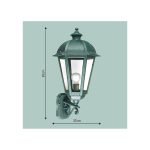 Ιταλικό Φωτιστικό - Φανάρι Εξωτερικού Χώρου Αλουμινίου ΑΠ195