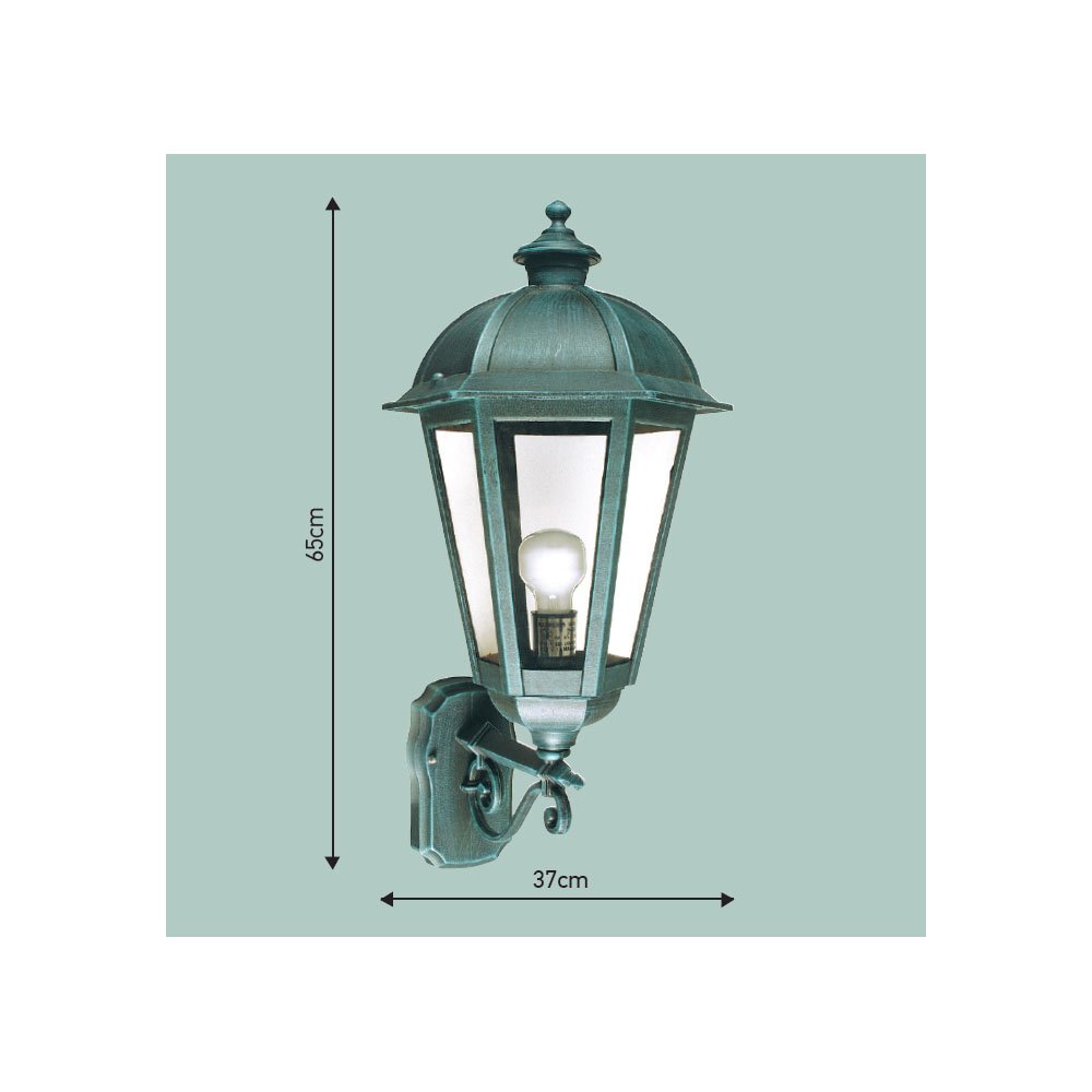 ΑΠ195 Ιταλικό Φωτιστικό - Φανάρι Εξωτερικού Χώρου Αλουμινίου ΑΠ195 - Image 1