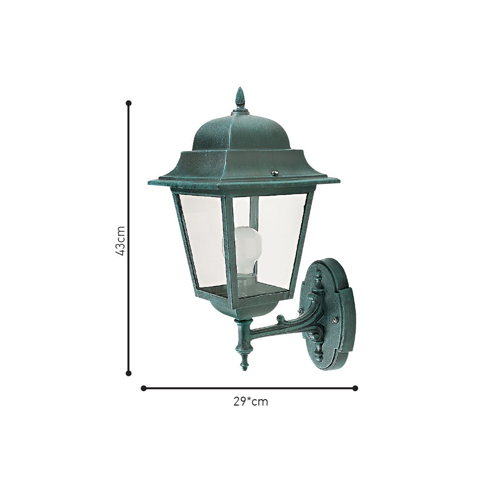 ΑΠ391 Ιταλικό Φωτιστικό - Φανάρι Εξωτερικού Χώρου Αλουμινίου ΑΠ391 - Image 1