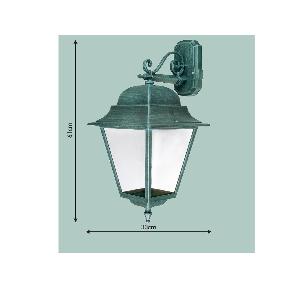 ΑΠ490 Ιταλικό Φωτιστικό - Φανάρι Εξωτερικού Χώρου Αλουμινίου ΑΠ490 - Image 1