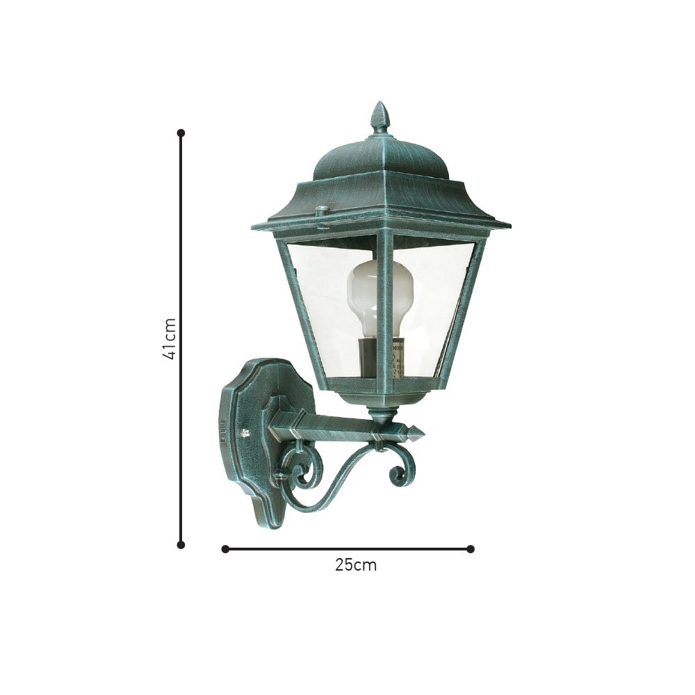 ΑΠ95 Ιταλικό Φωτιστικό - Φανάρι Εξωτερικού Χώρου Αλουμινίου ΑΠ95 - Image 1