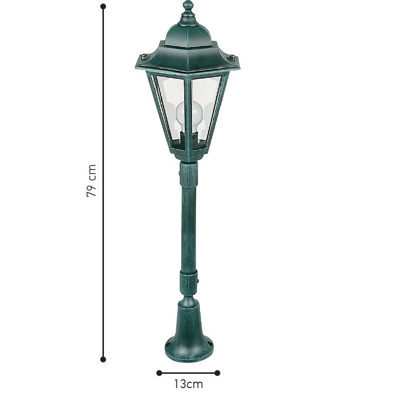 ΔΑ130-Α Ιταλικό Φωτιστικό - Φανάρι Εξωτερικού Χώρου Αλουμινίου ΔΑ130-Α - Image 1