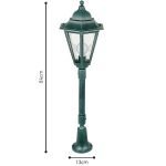 Ιταλικό Φωτιστικό - Φανάρι Εξωτερικού Χώρου Αλουμινίου ΔΑ160-Α