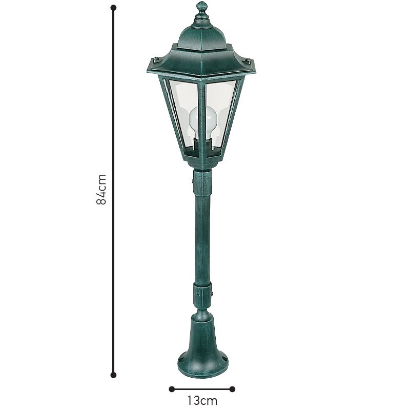 ΔΑ160-Α Ιταλικό Φωτιστικό - Φανάρι Εξωτερικού Χώρου Αλουμινίου ΔΑ160-Α - Image 1