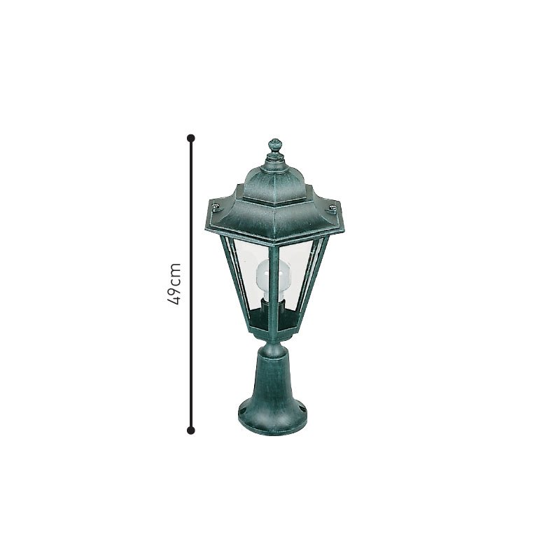 ΔΑ160 Ιταλικό Φωτιστικό - Φανάρι Εξωτερικού Χώρου Αλουμινίου ΔΑ160 - Image 1