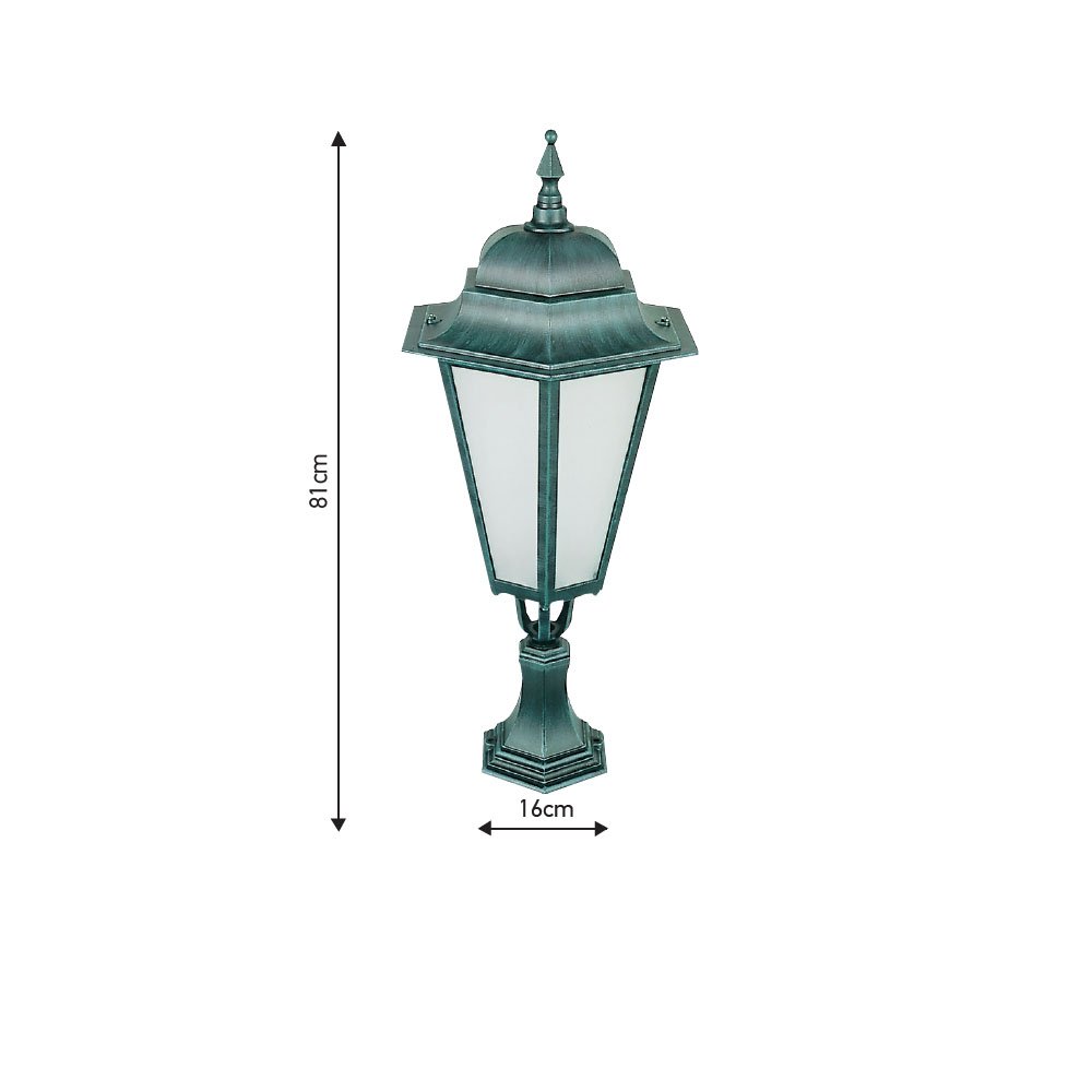 ΔΑ400 Ιταλικό Φωτιστικό - Φανάρι Εξωτερικού Χώρου Αλουμινίου ΔΑ400 - Image 1