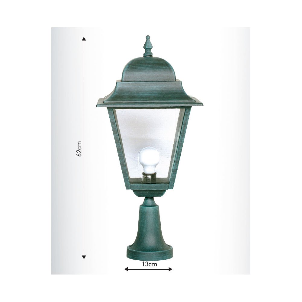 ΔΑ490 Ιταλικό Φωτιστικό - Φανάρι Εξωτερικού Χώρου Αλουμινίου ΔΑ490 - Image 1