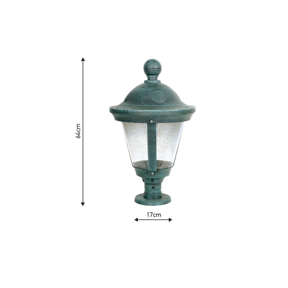 ΔΑ54 Ιταλικό Φωτιστικό - Φανάρι Εξωτερικού Χώρου Αλουμινίου ΔΑ54 - Image 1