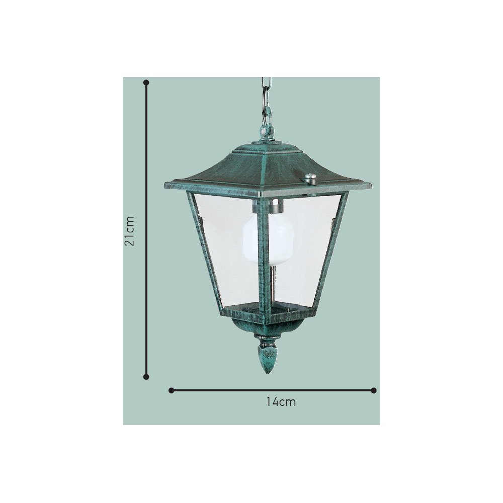 ΚΡ110 Ιταλικό Φωτιστικό - Φανάρι Εξωτερικού Χώρου Αλουμινίου ΚΡ110 - Image 1